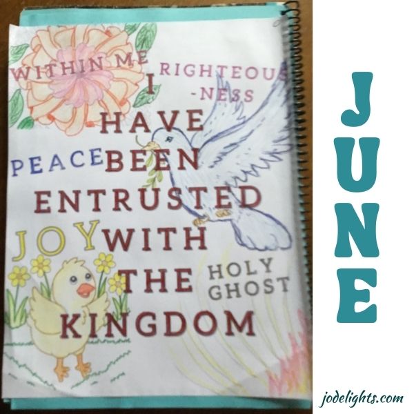 My One Word Journey: June
