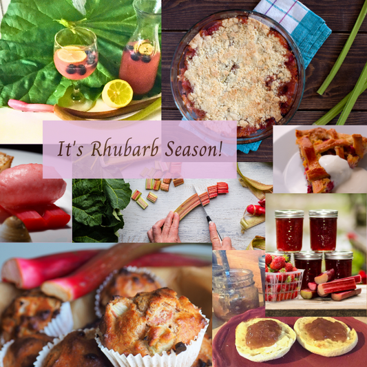 It's Rhubarb Season!